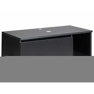 Mueble para lavabo de pared rupanco 80 cm negro