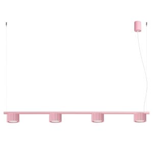 Arañas aura 4 rosa aluminio 122x208x10cm