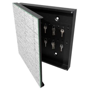 Armario para llaves decorativo 30x30x5, apertura izquierda tulup