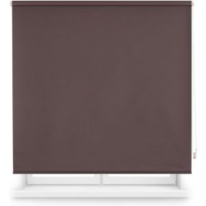Blindecor | estor enrollable opaco liso 120x230  marrón oscuro