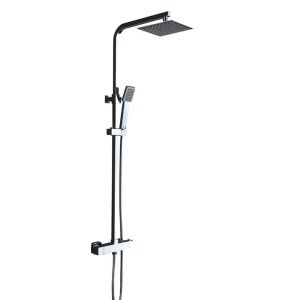 Mice -columna ducha extensible termostática color cromo