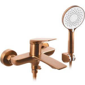 Rea grifo de bañera avalon copper bursh, 18,5x18,5x24 cm