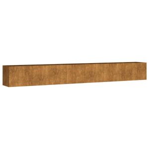 vidaXL jardinera acero corten 360x40x40 cm