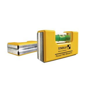 Stabila 177683 - nivel de burbuja de bolsillo magnético pocket level