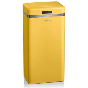 Cubo basura cocina sensor de apertura automát swan swka4500yelneu amarillo
