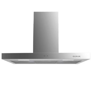 Cecotec campana extractora 90 cm bolero flux tm 906500 inox a. Motor 165w
