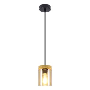 Nettlife lámpara colgar  E27 madera 12x12