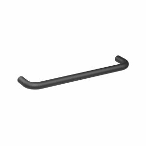 Tirador para mueble 079 acero inox dist entre ejes 160mm negro lote de 25