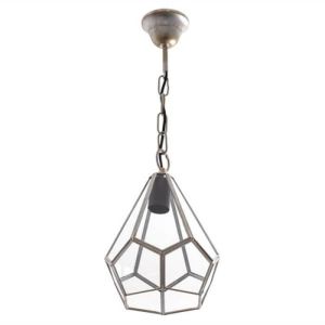 Pendentif - osuna - metal dorado - cristal - ajustable 40-61 cm