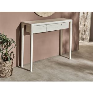 Consola ares mango blanco 100x30x76 cms. 100x30x76 cms