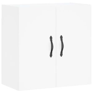 Armario de pared rectangular blanco de 60 x 31