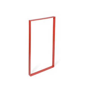 Pata de mesa rei 927 | 385x40x710 mm | rojo terracota mate