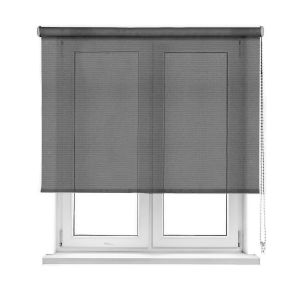 Estor enrollable screen apertura 5% (120x200cm,negro)-home mercury