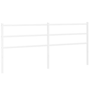 vidaXL cabecero de metal blanco 193 cm
