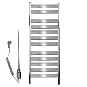 Radiador de baño tharr con resistencia 300w 500x950 mm cromado