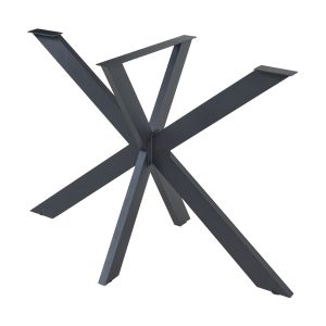 Estructura de mesa de acero de 85 x 85