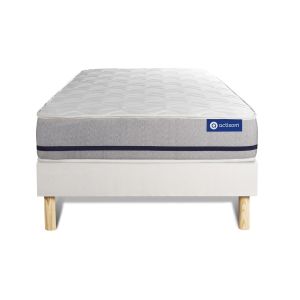 Pack colchón actilatex soft 80x190cm + somier multiláminas, látex y espuma