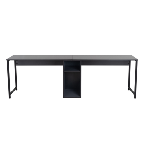 Escritorio doble l240 cm - gris marengo - twin