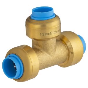 Conector automático universal en t ø12 tout push