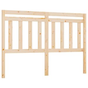 vidaXL cabecero de cama madera maciza de pino 156x4x100 cm