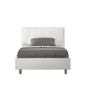 Cama 1,5 plazas - tapizado pu - 120x200 cm