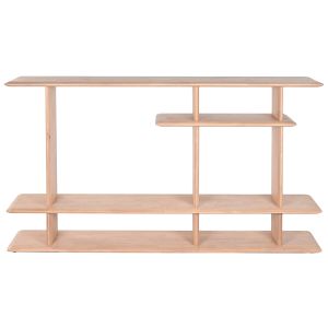 Estantería de madera de hevea 180x37x101cm