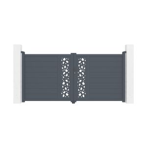 Pack cancela batiente automática sunny 3m a.140cm + motor hicker b200