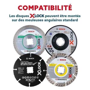 Disco de diamante x-lock estándar cerámico Bosch 125 mm - 2608615138