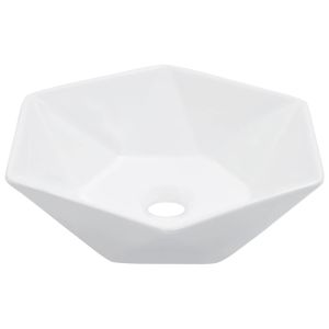 Lavabo 41x36,5x12 cm cerámica blanco es9425
