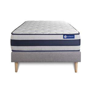 Pack colchón actimemo ergo 80x190cm + somier, espuma viscoelástica, 5 zonas