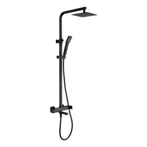 Conjunto bañera monomando fiyi negro mate [ imex® ]