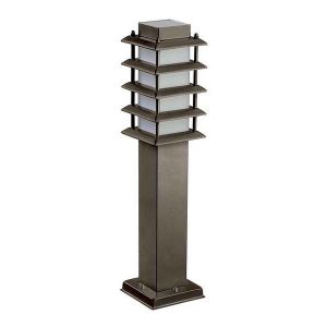 Baliza IP55 modelo Siljan E27 Marrón FORLIGHT
