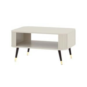 Mesa baja - 3xe living - cachemira 80x60x42 - melamina - estante inferior -