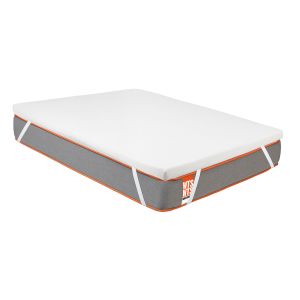 Topper 180x200cm guitar visco aloe vera 5cm ajuste 32cm