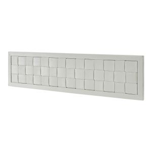 Cabecero tervo 160x5x50 cm terciopelo - gris [en.casa]