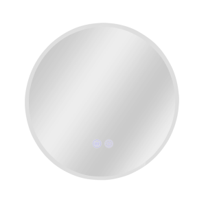 Nettlife espejo de baño LED plateado 60x60