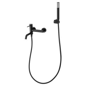 Monomando kit baño/ducha monza negro mate [imex®]