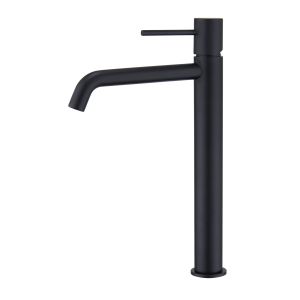 Monomando lavabo alto monza negro mate [imex®]