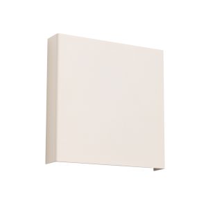 Apliques vanta 2 beige acero 15x15x2.4cm