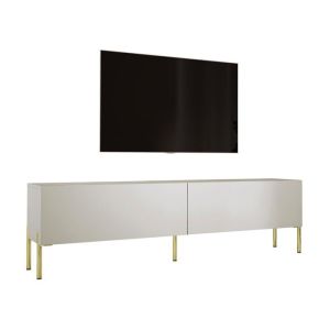 Mueble tv contemporáneo - cachemira - patas metal - 170x32x52 cm