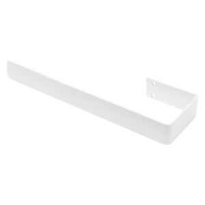 Toallero baño de 30cm colgador toallas de cocina, soporte acero blanco