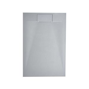 Plato de ducha azzurro 80 x 120 x 3 cm gris