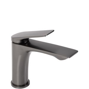 Rea grifo de baño avalon titanium low, 17,5x4,2x16,5 cm