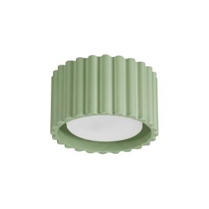 Plafones aura 1 salvia aluminio 10x6x10cm