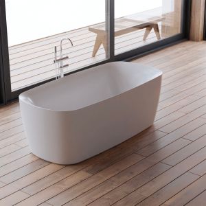 Bañera exenta   swing 170 blanche  170 x80 x58   cm, spalina