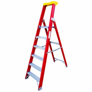 Escalera profesional t-max 4x1 de fibra de vidrio