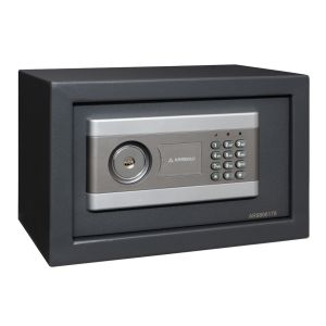 Arregui stylo 19010-s1 caja fuerte cerradura codigo + llave, 20x31x20 cm 8l