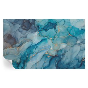 Papel pintado para paredes abstracción azul 416x254 tulup