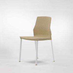 Actiu uka silla profesional cream vanila