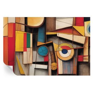 Papel pintado autoadhesivo patrones geométricos 104x152 tulup